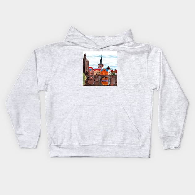 Prague Kids Hoodie by Just beautiful